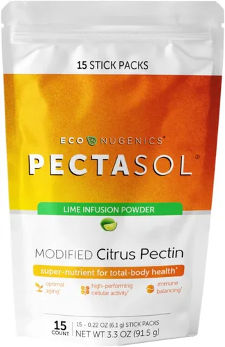 Miniatura 13 de PectaSol - Pectina cítrica modificada – 15 paquetes de 0.18 oz – Suplemento de salud corporal total para apoyar el corazón, el sistema inmunológico