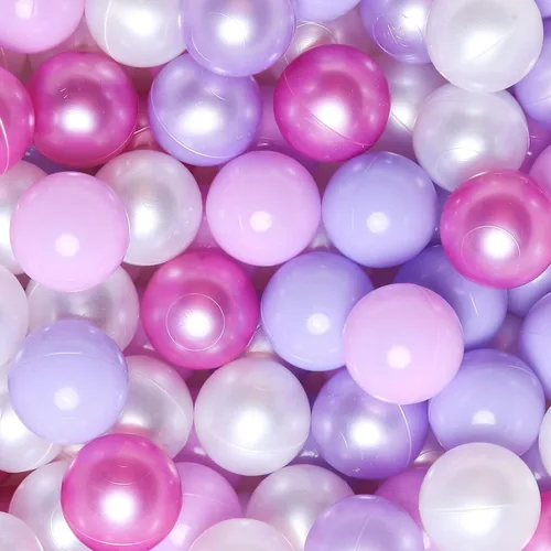 Miniatura 17 de GOGOSO Pelotas para Piscinas de Pelotas para Niños Pequeños Paquete de 50 100 200 Pelotas de Plástico con Forma sin Ftalatos sin BPA No Tóxicas