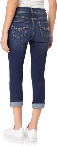 Miniatura 2 de WallFlower Insta Stretch Juniors de talle alto con curvas y coquetas para mujer (estándar y plus)