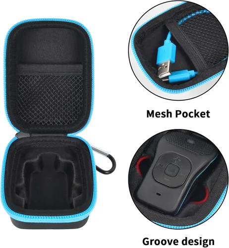 Miniatura 3 de ANKHOH Estuche de transporte para altavoz portátil Noxgear de 1.49 oz con clip Bluetooth, magnético, inalámbrico, portátil, mini caja