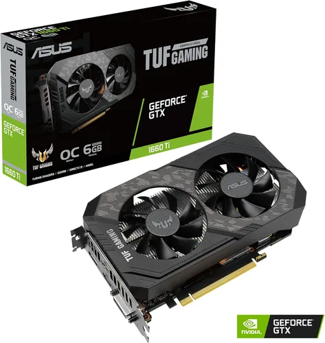 Miniatura 2 de ASUS TUF Gaming NVIDIA GeForce GTX 1660 Ti EVO OC Edition Tarjeta gráfica