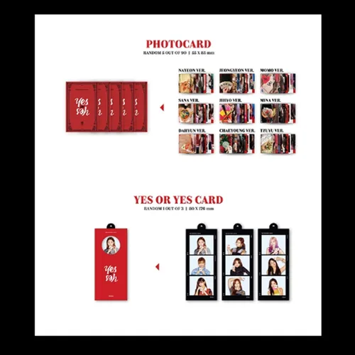 Miniatura 3 de TWICE 6º Mini álbum - SI O SI B ver. Photobook+Photocards+Tarjeta Sí o Sí+Seguimiento Sellado