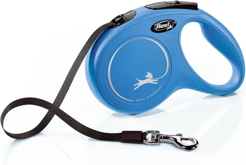 Miniatura 21 de FLEXI Nueva Correa Retráctil Clásica de Cinta para Perros Grandes Hasta 110 Libras – 26 Pies, Negra Correa de Paseo para Mascotas Sin Enredos