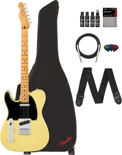 Miniatura 16 de Fender Player II Modified Telecaster - Paquete de ráfaga de 3 tonos con estuche, correa, cable, juego de púas de 3 piezas y kit de limpieza