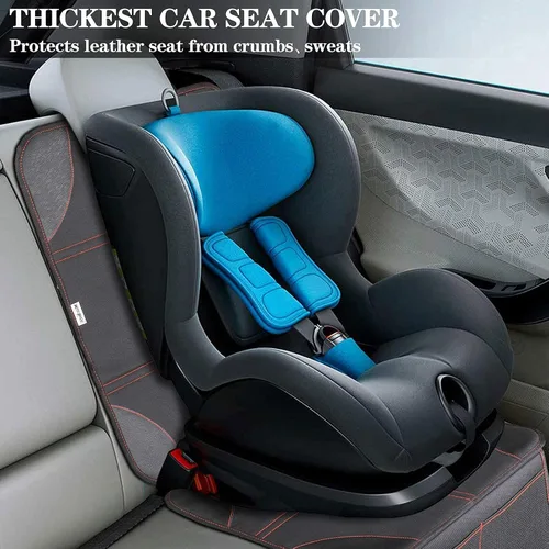 Miniatura 7 de Meolsaek Protector de asiento de automóvil, parte trasera antideslizante que no deja huellas, funda de asiento de automóvil impermeable más gruesa