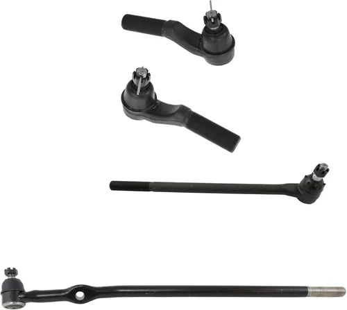 Miniatura 40 de TRQ Juego de barras de acoplamiento delanteras interiores y exteriores de 4 piezas compatible con Jeep Cherokee 1991-2001 y Comanche 91-92