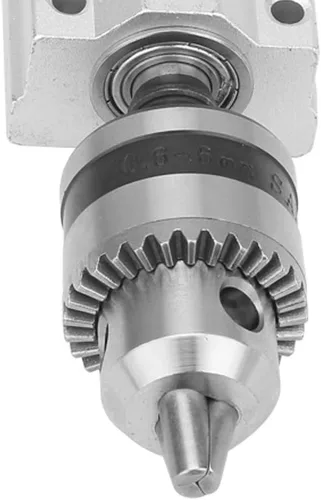 Miniatura 3 de ViaGasaFamido Mini portabrocas adaptador, accesorio de taladro para carpintería de precisión con juego de portabrocas B16, manga de eje M10