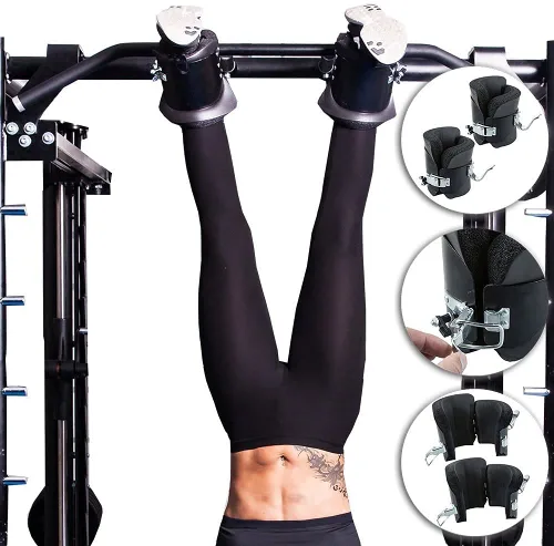 Miniatura 5 de Botas de inversión anti gravedad abdominales abdominales abdominales para sentarse, barra de ganchos, terapia, gimnasio, ejercitador de fitness