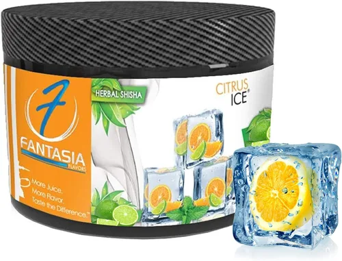 Miniatura 6 de Fantasia Cachimba sin nicotina, sabor a cachimba shisha, lata de 8.82 oz, sin tabaco, sin nicotina, neblina púrpura (uva real)