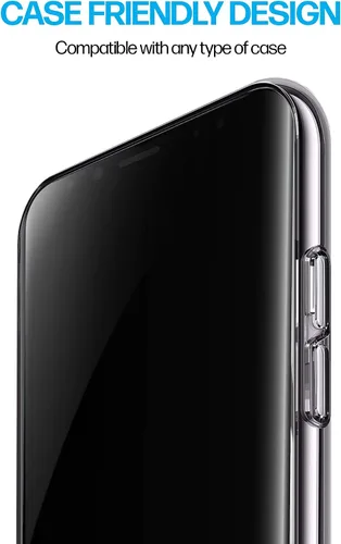 Miniatura 6 de Power Theory Protector de pantalla diseñado para Samsung Galaxy S9 PLUS (no de vidrio), kit de fácil instalación, compatible con fundas, cubierta