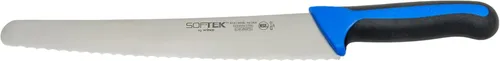 Miniatura 7 de Winco Sof-Tek, Cuchillo Utilitario/Para Pan de 9 Pulgadas con Desplazamiento, Mango de Agarre Suave Estándar