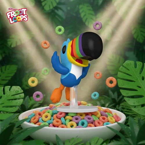 Miniatura 2 de Funko Pop! Ad Icons: Kelloggs - Toucan Sam Flying - Figura de vinilo coleccionable - Idea de regalo - Producto oficial - para niños y adultos - Ad