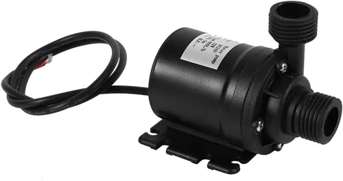 Miniatura 6 de Bomba de 24V, bomba de circulación de agua DC 24V Bomba de circulación de agua caliente de energía solar Motor sin escobillas para acuario