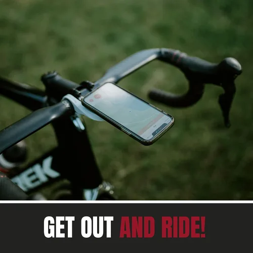 Miniatura 8 de KOM Cycling Adaptador universal para teléfono Edge para fijar tu smartphone a cualquier soporte de bicicleta, adaptador adhesivo de montaje