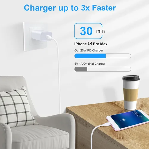 Miniatura 2 de Samsung Bloque de carga rápida para Galaxy Z Fold 6 5 Z Flip 6 5 A14 5G A54 A53 A23 A13 A35 S25 S24 S23 S22 Ultra S21 S20,20W Super Tipo C Cargador