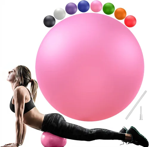 Miniatura 9 de PL-0003 Bola suave del ejercicio, silla de bola de yoga anti-estallido apoya 2200lbs PL-0003
