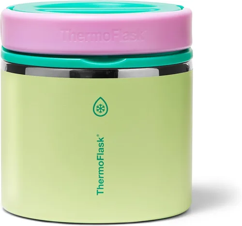 Miniatura 30 de ThermoFlask - Frasco de comida aislado de doble pared de 12 onzas, Rosa Arenisca