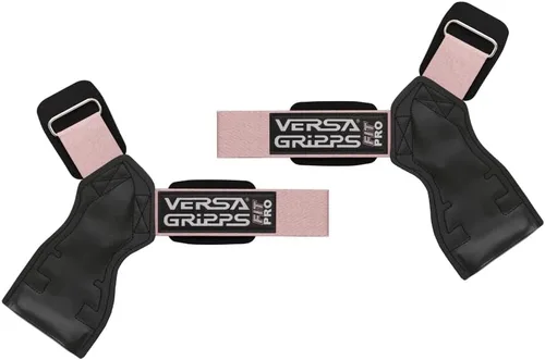 Miniatura 13 de Versa Gripps® Fit Pro, hecho en EE. UU., correas de muñeca para atleta femenina, el mejor accesorio de entrenamiento Azul (Blue Hydrangea)