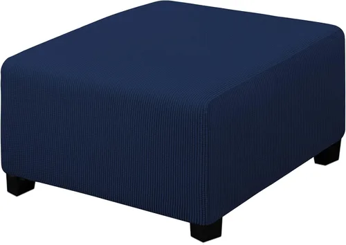 Miniatura 138 de Easy-Going Funda Elástica para Otomana Taburete de Almacenamiento Plegable Protector de Muebles Funda Rectangular Suave con Parte Inferior Elástica