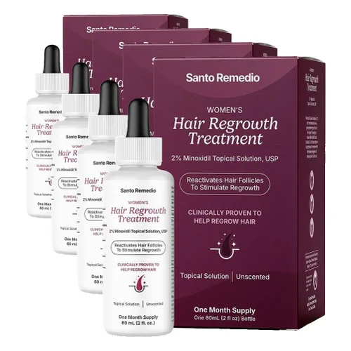 Miniatura 10 de Santo Remedio Tratamiento de crecimiento del cabello para mujeres, ayuda a estimular el crecimiento del cabello y reducir la pérdida de cabello