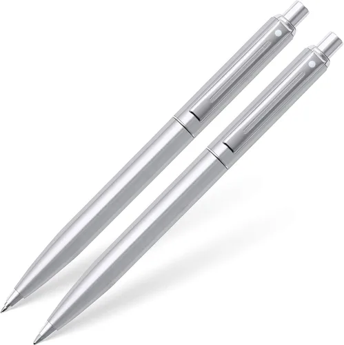 Miniatura 14 de Sheaffer Sentinel Bolígrafo Negro de Punta de Bola con Ribete Cromado