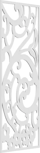 Miniatura 16 de Bridgewater - Paneles de pared decorativos de madera con calado, 9 3/8 pulgadas de ancho x 24 3/8 pulgadas de alto x 1/4 de alto, nogal