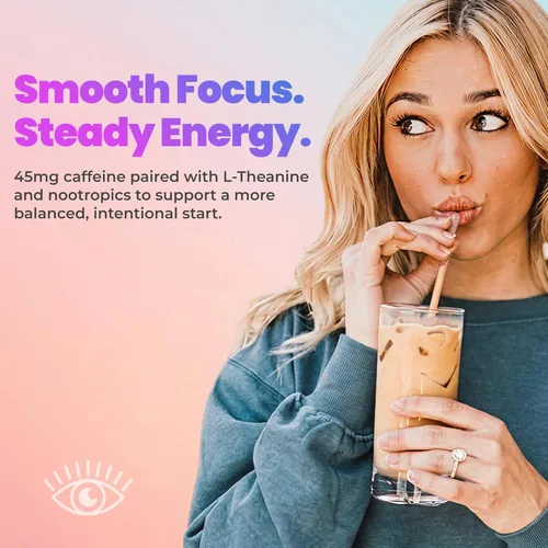 Miniatura 5 de Lucid Superfood Café Orgánico de Hongos con Nootrópicos - Melena de León, Tremella, Cordyceps y Cola de Pavo - Café Instantáneo de Hongos