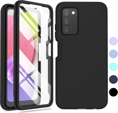 para Samsung Galaxy A03s Funda de teléfono: Funda protectora híbrida de silicona delgada y a prueba de golpes - Funda celular duradera de TPU de