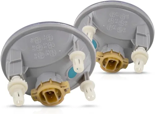 Miniatura 3 de KarParts360: Para 2015 2016 2017 2018 GMC Sierra 3500 HD conjunto de luz antiniebla par lado conductor y pasajero con bombillas sustituye GM2590104