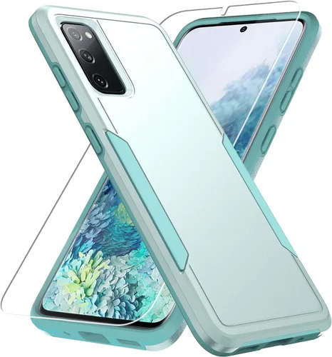 Miniatura 11 de Samung S20 FE 5G - Funda protectora para Samsung Galaxy S20 FE 5G, con protector de pantalla [probada contra caídas de grado militar], funda Negro