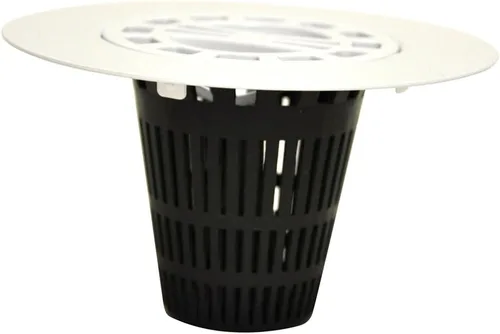 Miniatura 12 de Danco (10739P) Cestas de repuesto para trampa de ducha independiente, prevención de obstrucciones de drenaje de cabello, paquete de 6, color negro