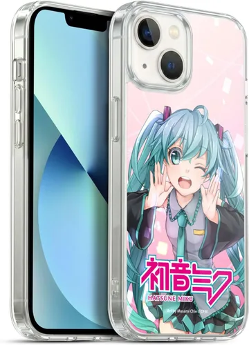 Miniatura 178 de Head Case Designs Licencia Oficial Hatsune Miku Gráficos Lindos Carcasa de Gel [Protección de Grado Militar] Compatible con Apple iPhone 7