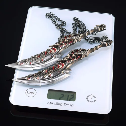 Miniatura 4 de Superbuybox Cuchillo de Valorant, figuras de acción de artes marciales, colección de juegos, llavero, decoración de escritorio, mochila, colgante
