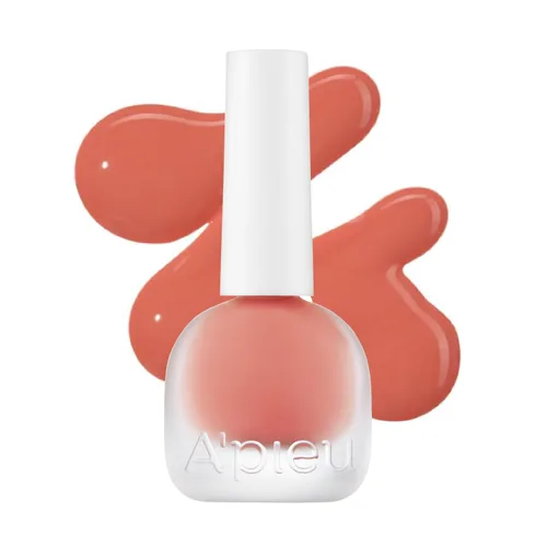 Miniatura 13 de A'PIEU Juicy-Pang Water Blusher [PK04] - Rubor líquido afrutado para mejillas, color modulable y difuminable, acabado húmedo hidratante con mezcla