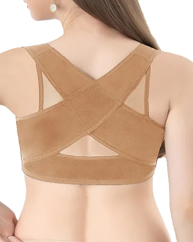 Miniatura 4 de Soporte para el pecho para mujer, corrector de postura, chaleco moldeador, brasier moldeador, brasier push up, soporte de espalda