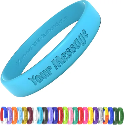 Miniatura 13 de Pulseras de silicona personalizadas de Reminderband, pulseras de silicona personalizadas, pulseras personalizables, pulseras personalizadas de goma