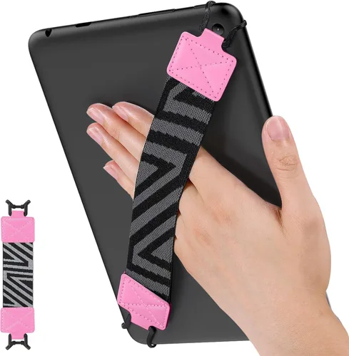 Miniatura 14 de MoKo Correa de mano de seguridad para tablet de 9 a 11 pulgadas, iPad/IP-ad Pro/iPad Air/Kindle Fire HD/Samsung, correa de mano versátil de alta