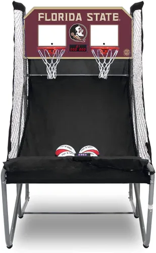 Miniatura 34 de Pop-A-Shot - Home Dual Shot with NCAA Graphics l Sensor Scoring l 16 Game Modes l 7 Balls l Foldable Storage l for All NCAA Fans