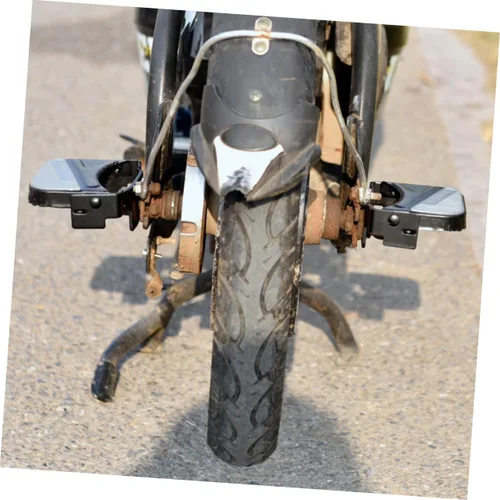 Miniatura 7 de VANZACK 1 par de pedales plegables reposapiés bicicleta reposapiés bicicleta asiento niños bicicleta para niños+bicicletas pedales de asiento