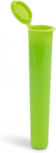 Miniatura 5 de 4.567 in Green Pop Top Tubes 1000 unidades (verde lima) fabricados en Estados Unidos