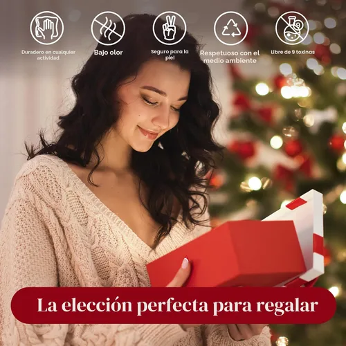 Miniatura 6 de beetles Gel Polish Set - Colección Eif, kit de esmalte de uñas de gel con purpurina roja y verde brillante, para secarse en luz UV LED, kit de uñas
