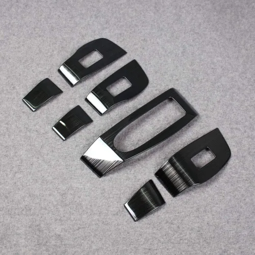 Miniatura 2 de Beautost Para 2019, 2020, 2021, 2022, 2023, 2024, 2025, Mazda 3 Axela, interruptor de ventana interior, paneles de consola (negro)