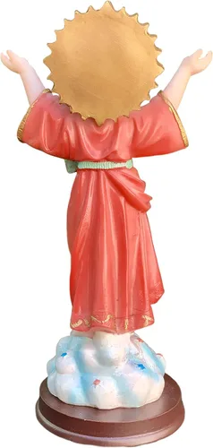 Miniatura 3 de Divino Nino - Figura de estatua religiosa de 8 pulgadas de alto