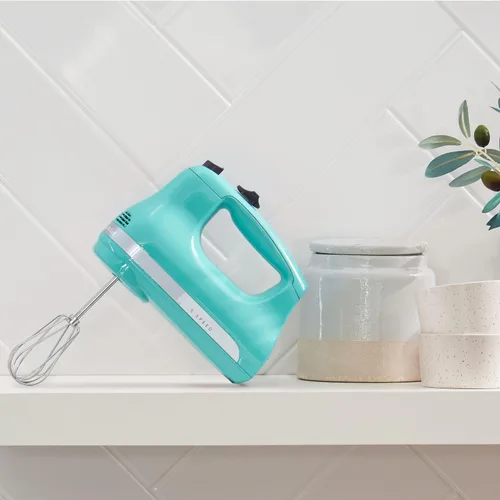 Miniatura 3 de KitchenAid KHM512 - Batidora de mano de 5 velocidades, ultra potencia, Aqua Sky