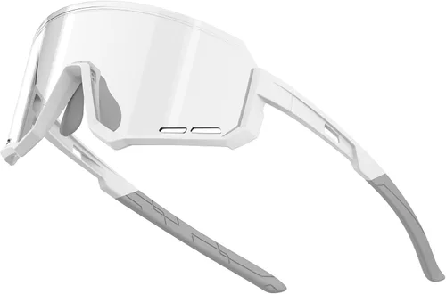 Miniatura 13 de Lentes de ciclismo fotocromáticos, UV400 TR90, marco para equitación, correr, béisbol, pesca, conducción para hombres y mujeres