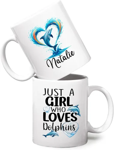 Miniatura 8 de Taza personalizada con texto en inglés "Just A Girl Who Loves Chick", tazas de cerámica con nombre personalizado para amantes del pollo, regalos