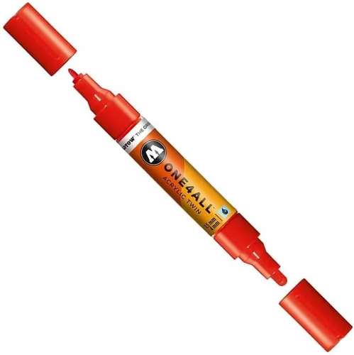 Miniatura 39 de Molotow ONE4ALL - Marcador acrílico de doble bomba, puntas de 0.059 in y 0.157 in, luz Amazonas, 1 cada uno (227.423)