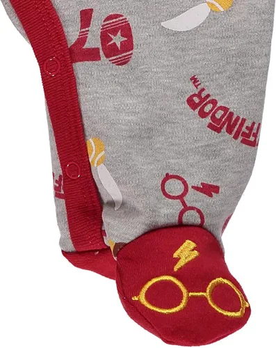 Miniatura 4 de Harry Potter Baby Boys Footie Fleece Pajamas Baby Footed Pajamas Baby Sleeper Baby Gifts