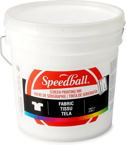 Miniatura 34 de Speedball Tinta de impresión de pantalla de tela, 8 onzas, color negro para impresión de camisetas y serigrafía