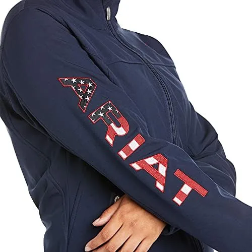 Miniatura 5 de ARIAT New Team Softshell - Chaqueta para mujer, color negro